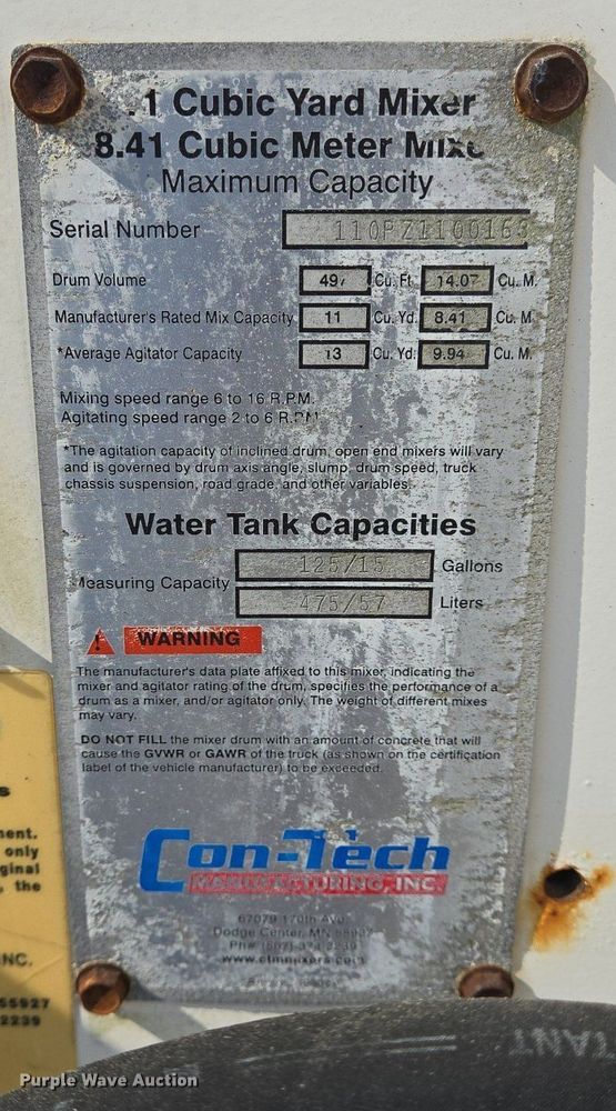 image for item DT5265 2012 Kenworth W900 ready mix truck