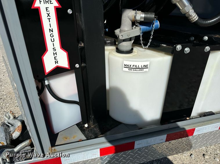 image for item DV5888 2021 Thunder Creek Equipment  FST990 fuel trailer