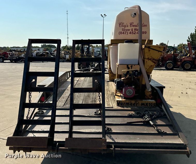 image for item DV5925 2000 Belshe  T18 equipment trailer