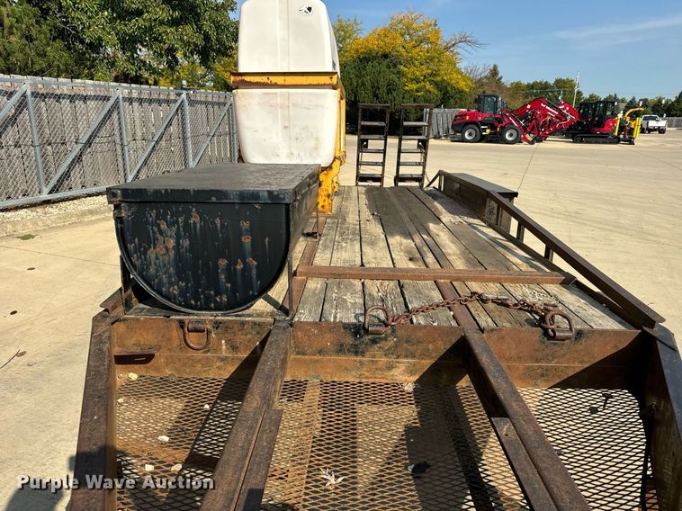 image for item DV5925 2000 Belshe  T18 equipment trailer