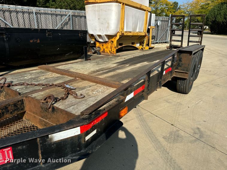 image for item DV5925 2000 Belshe  T18 equipment trailer