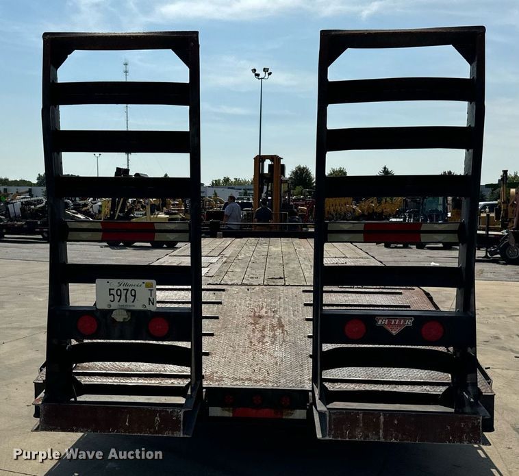 image for item DV5935 2012 Butler  FTW8350 equipment trailer