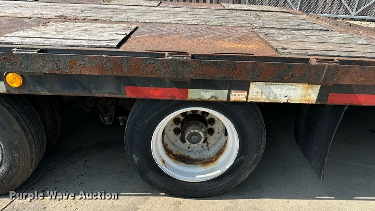 image for item DV5935 2012 Butler  FTW8350 equipment trailer