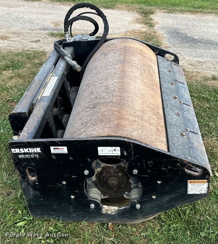 image for item DV5940 Erskine  skid steer vibratory drum roller 