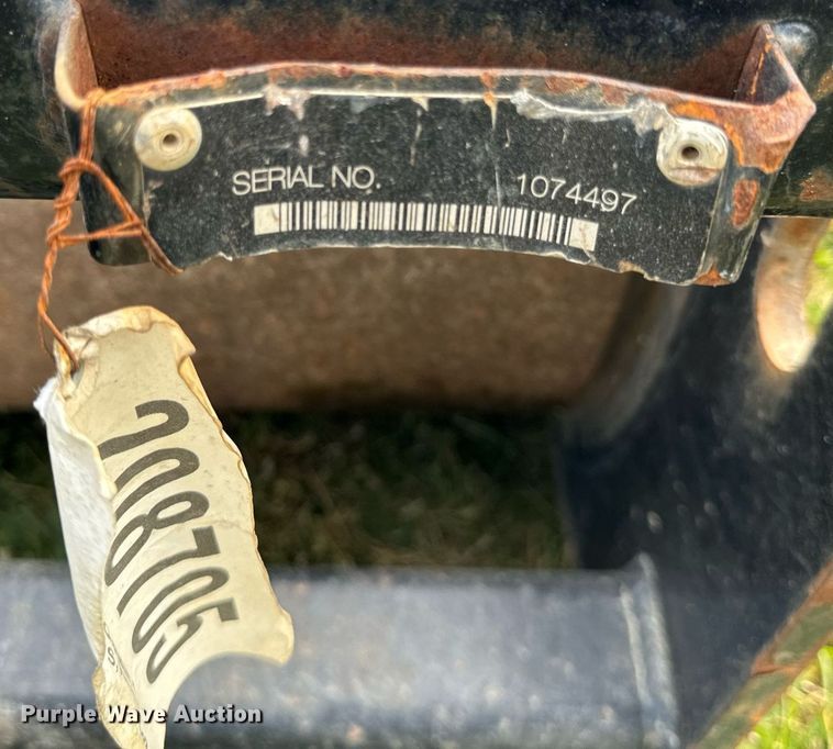 image for item DV5940 Erskine  skid steer vibratory drum roller 