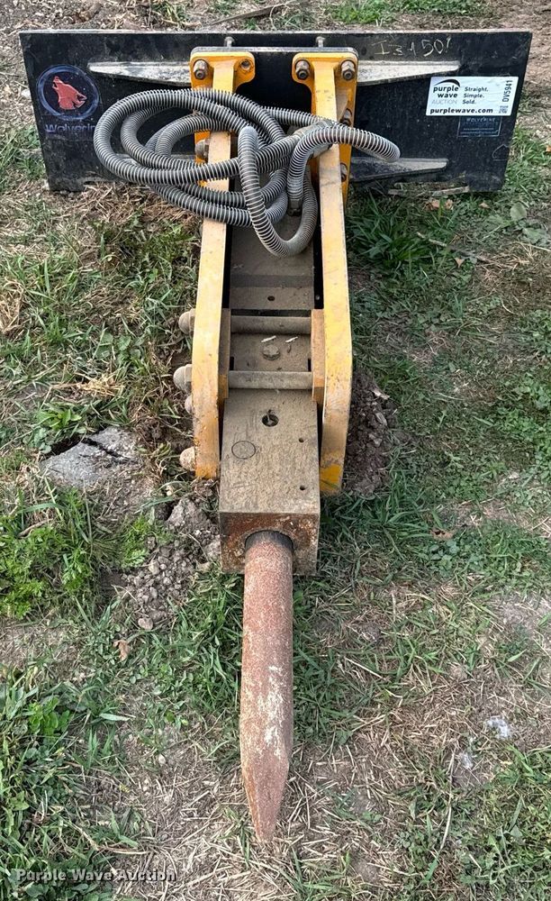 image for item DV5941 Wolverine Attachments ZW750 skid steer breaker