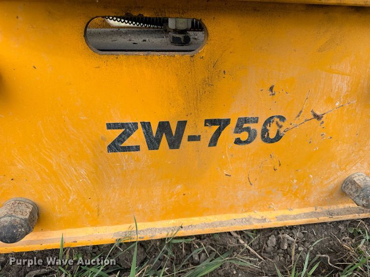 image for item DV5941 Wolverine Attachments ZW750 skid steer breaker