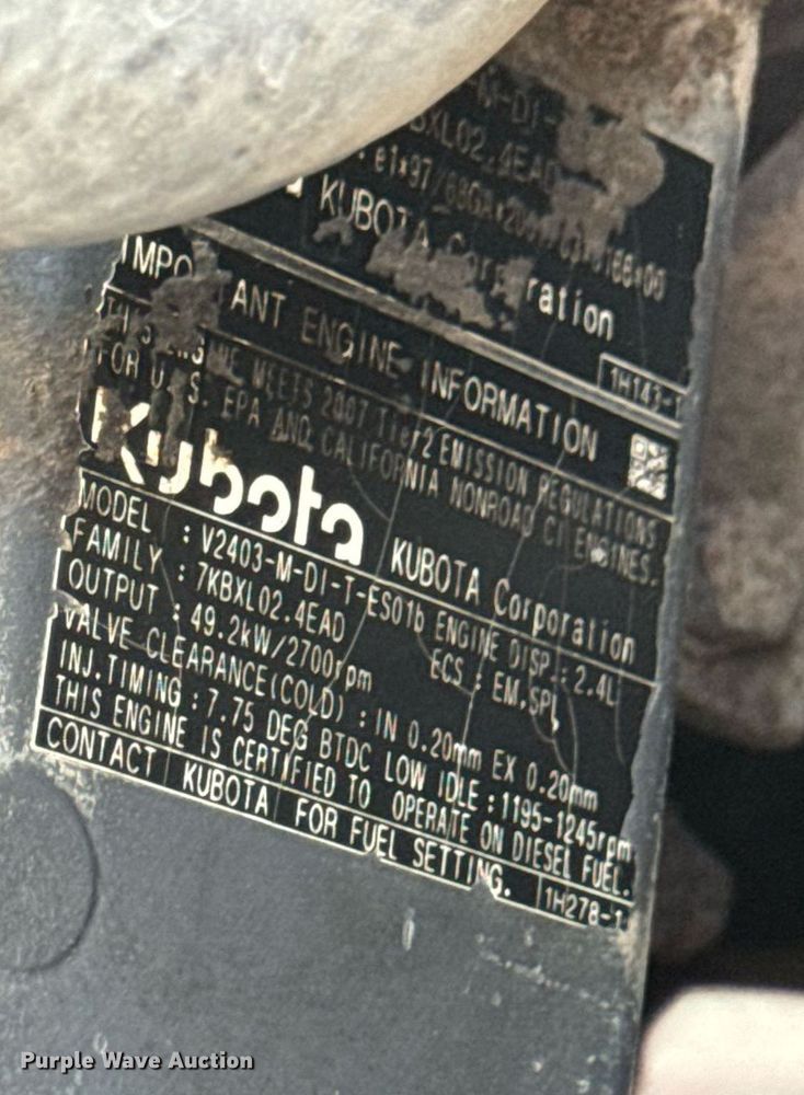 image for item DW2294 2008 Bobcat T190 tracked skid steer loader