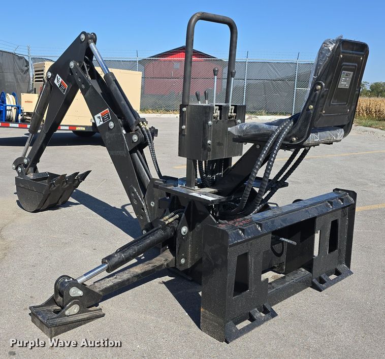 image for item DW3772 2024 AGT SSBKH skid steer backhoe