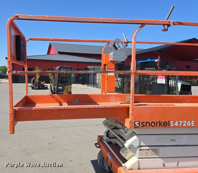 image for item DW3780 2017 Snorkel S4726E scissor lift