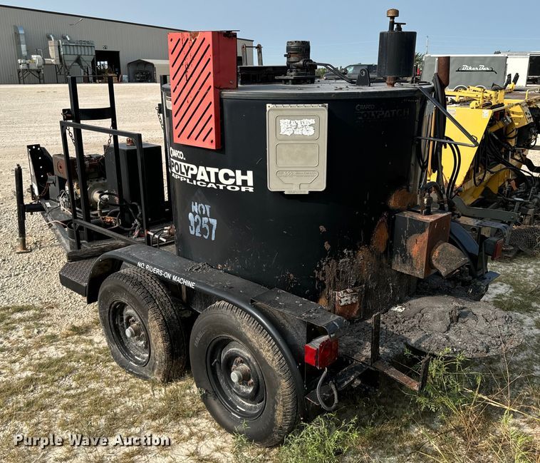 image for item DX1266 2001 Crafco PolyPatch Applicator pothole patcher