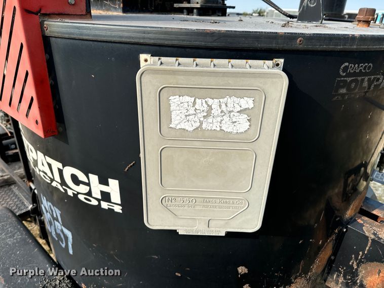 image for item DX1266 2001 Crafco PolyPatch Applicator pothole patcher