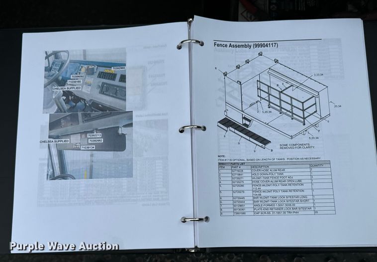 image for item DX3555 2008 Ford F750 Super Duty fuel / lube truck