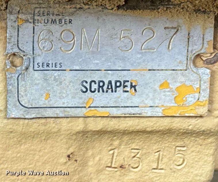 image for item EE7640 1981 Caterpillar 627B conventional scraper