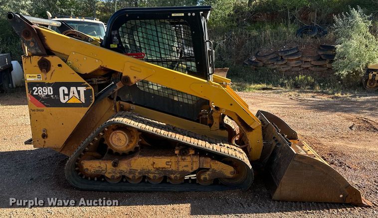 image for item EE7668 2015 Caterpillar 289D tracked skid steer loader