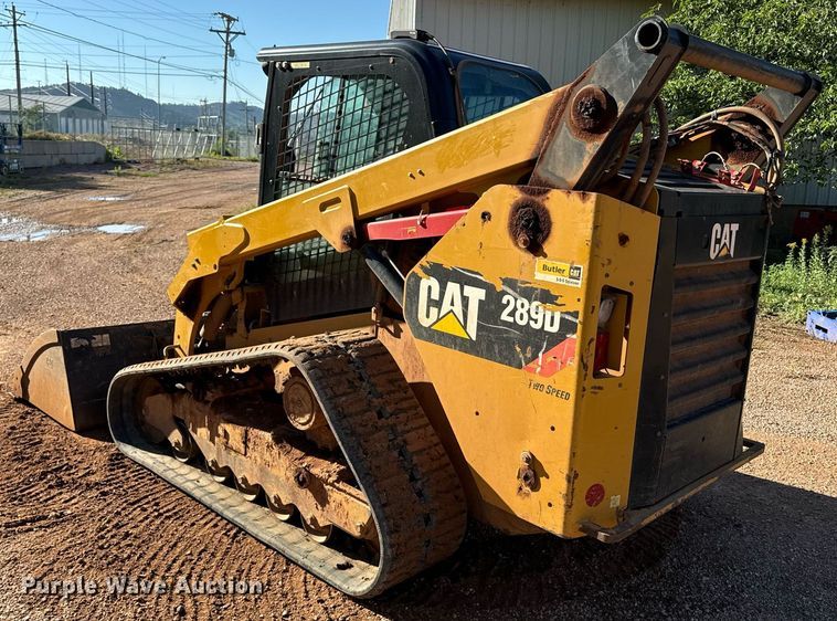 image for item EE7668 2015 Caterpillar 289D tracked skid steer loader