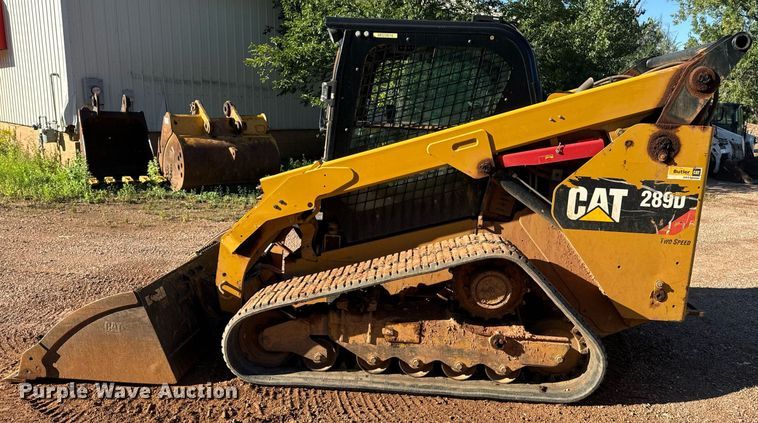 image for item EE7668 2015 Caterpillar 289D tracked skid steer loader