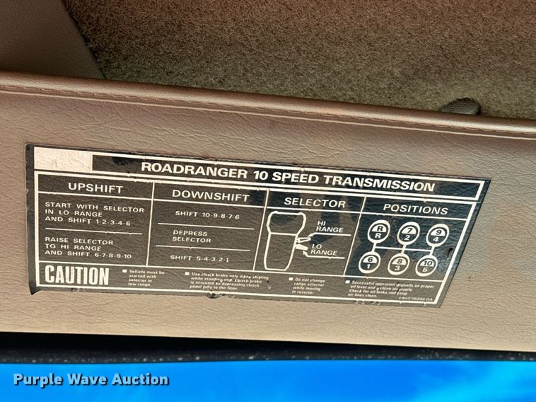 image for item EE7670 2008 Sterling AT9500 dump truck