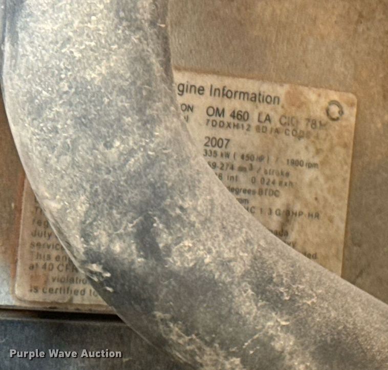 image for item EE7670 2008 Sterling AT9500 dump truck