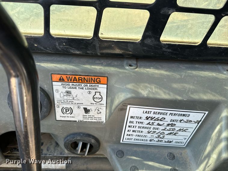 image for item EE7678 2013 Bobcat T590 tracked skid steer loader