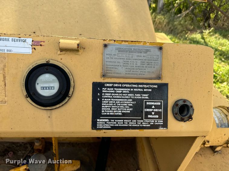 image for item EE7701 Broderson MH42B drop hammer