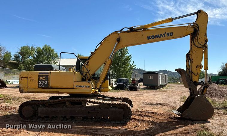 image for item EE7710 2003 Komatsu PC270LC-7L excavator