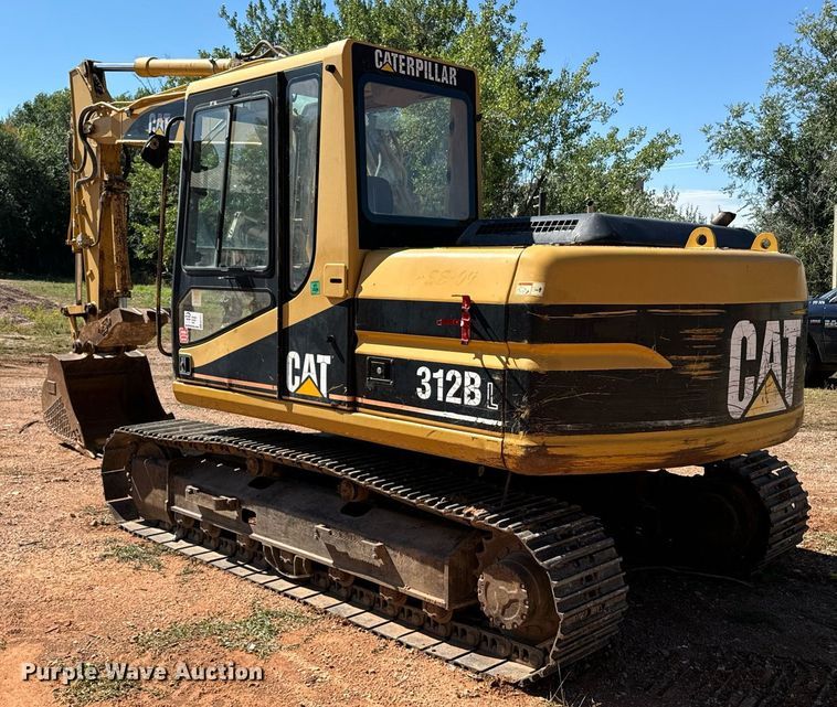 image for item EE7711 2001 Caterpillar 312B L excavator