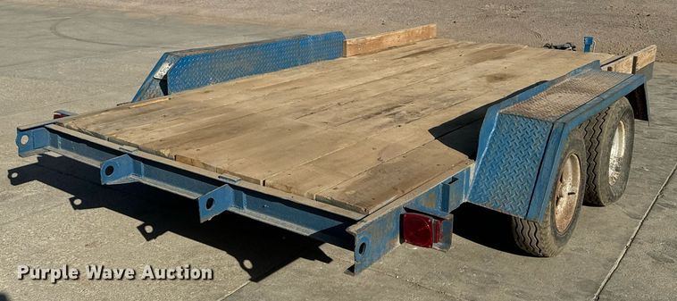 image for item EE7719 1995 Shop built utility trailer