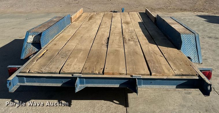 image for item EE7719 1995 Shop built utility trailer