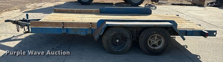 image for item EE7719 1995 Shop built utility trailer