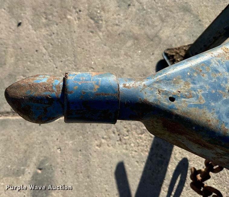 image for item EE7719 1995 Shop built utility trailer