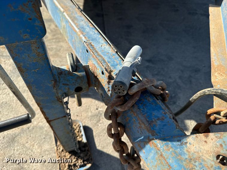 image for item EE7719 1995 Shop built utility trailer