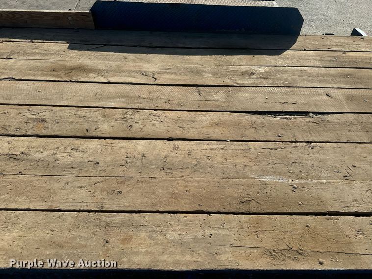 image for item EE7719 1995 Shop built utility trailer