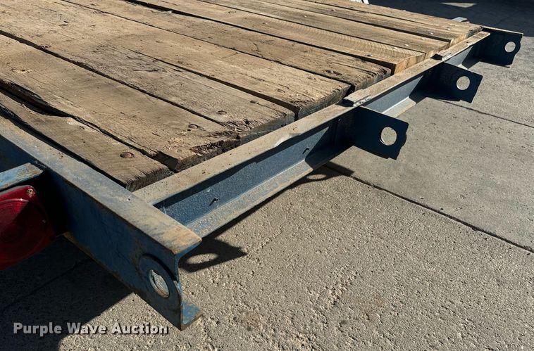 image for item EE7719 1995 Shop built utility trailer
