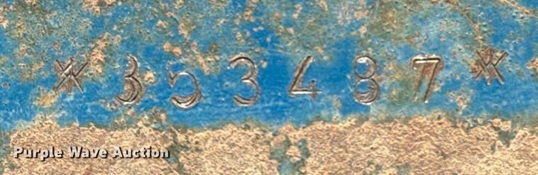 image for item EE7719 1995 Shop built utility trailer