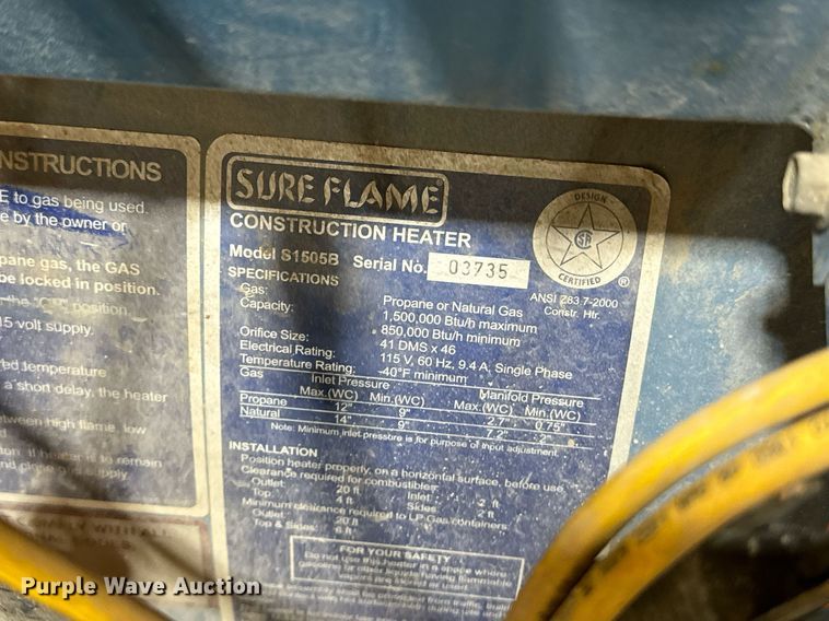 image for item EE7723 (4) heaters