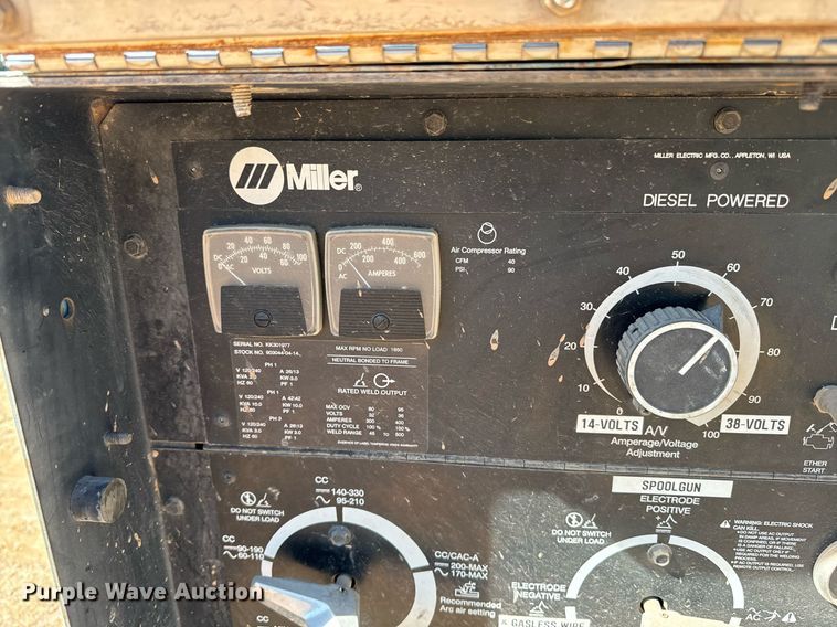 image for item EE7727 Miller Air Pak welder/generator