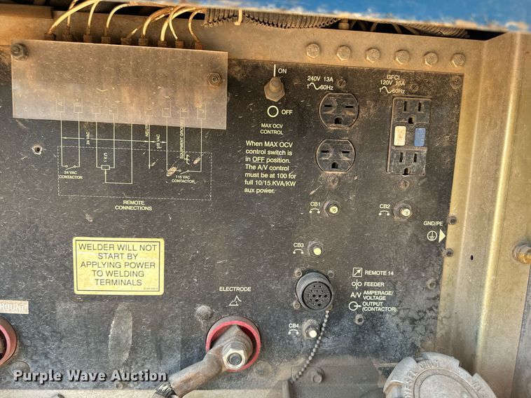 image for item EE7727 Miller Air Pak welder/generator