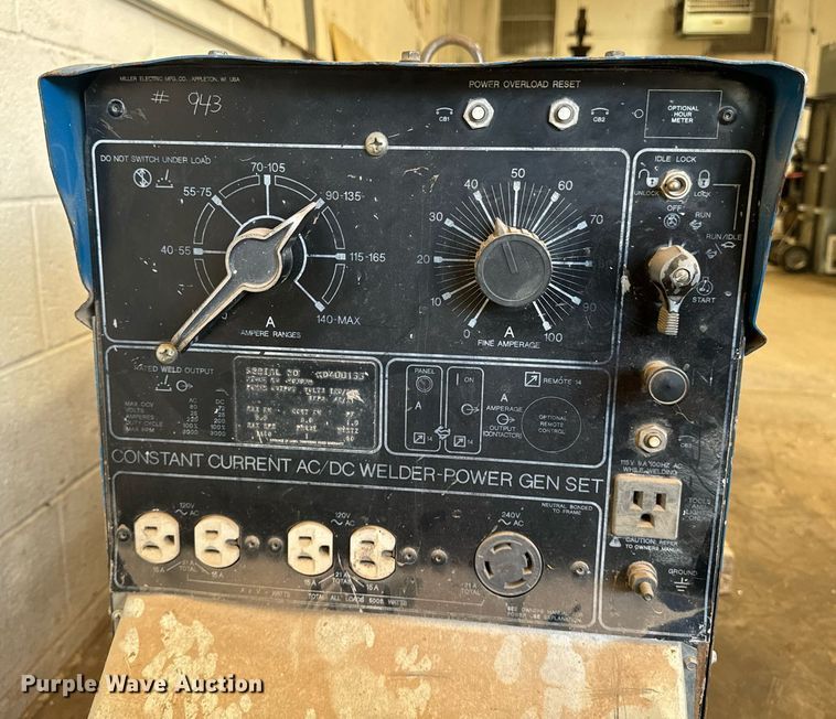 image for item EE7732 Miller  Legend welder/generator