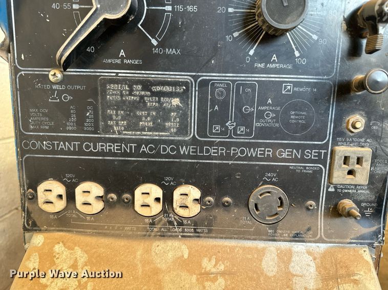 image for item EE7732 Miller  Legend welder/generator