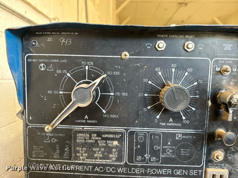 image for item EE7732 Miller  Legend welder/generator