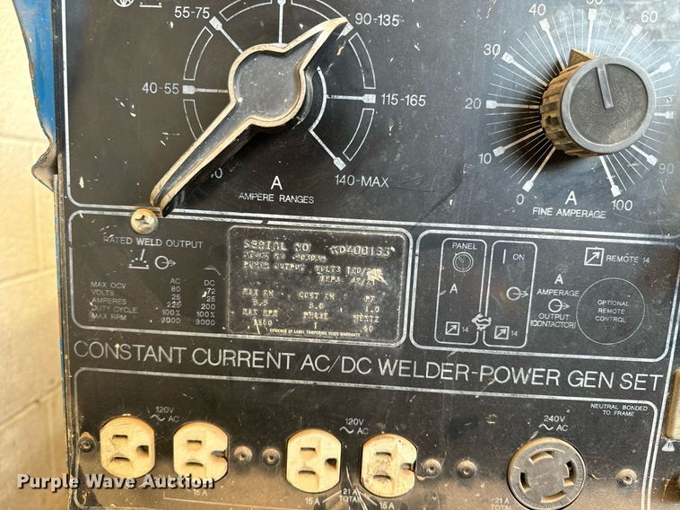 image for item EE7732 Miller  Legend welder/generator