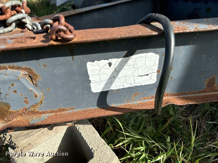 image for item EE7742 1995 Arro 8x28 Job trailer