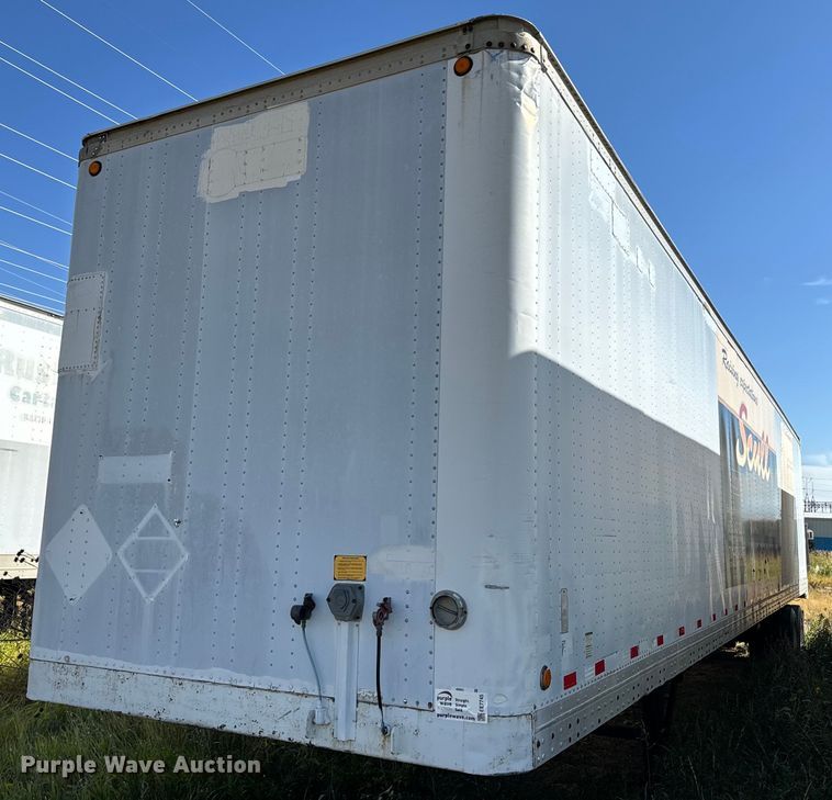 image for item EE7745 1996 Strick Corp 8x40 dry van trailer