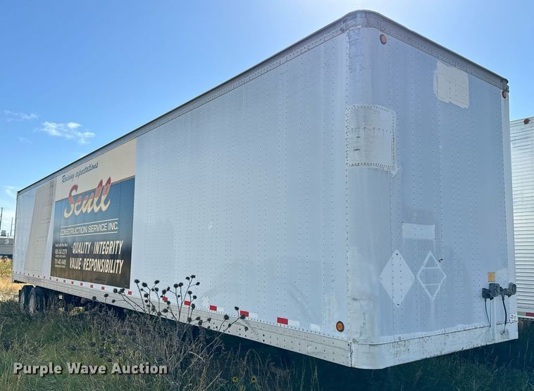 image for item EE7745 1996 Strick Corp 8x40 dry van trailer