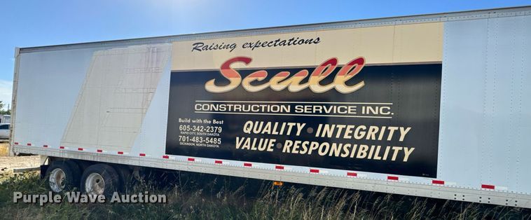 image for item EE7745 1996 Strick Corp 8x40 dry van trailer