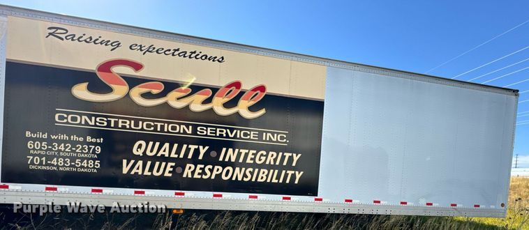 image for item EE7745 1996 Strick Corp 8x40 dry van trailer