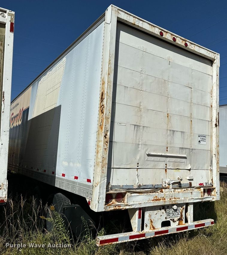 image for item EE7745 1996 Strick Corp 8x40 dry van trailer