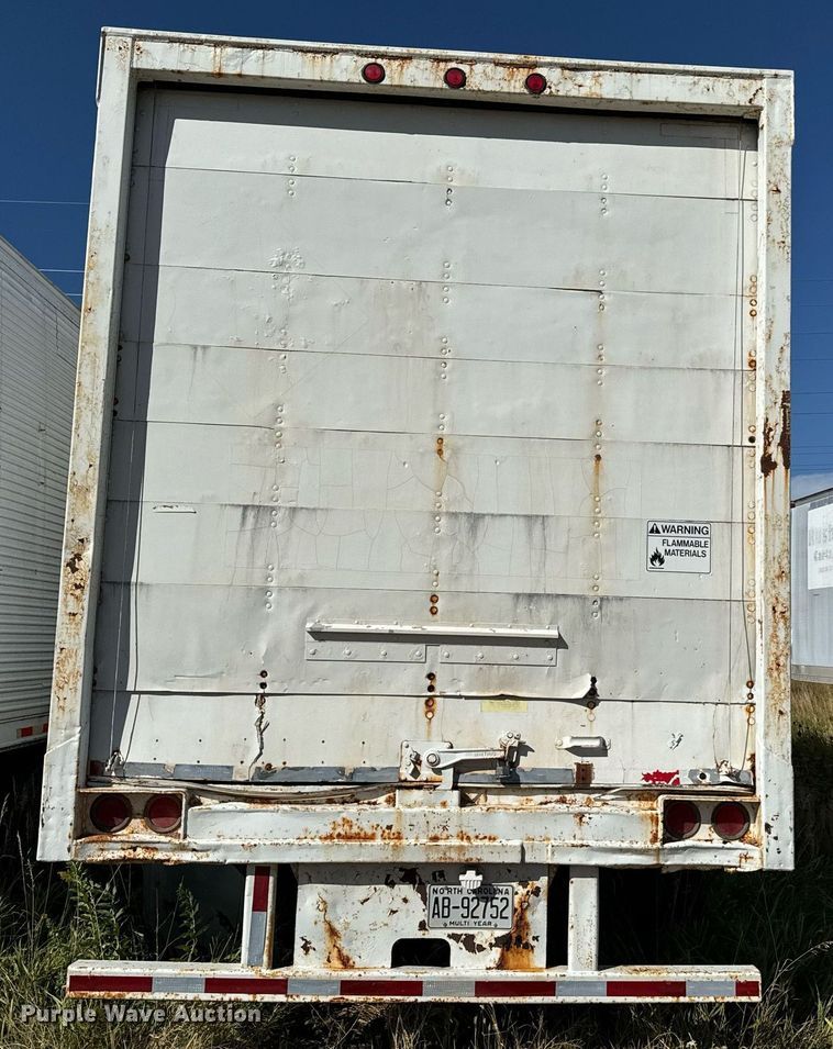 image for item EE7745 1996 Strick Corp 8x40 dry van trailer