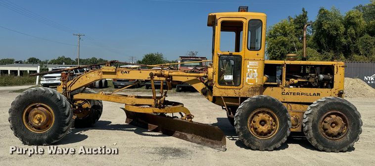 image for item EE7756 1967 Caterpillar 120 motor grader